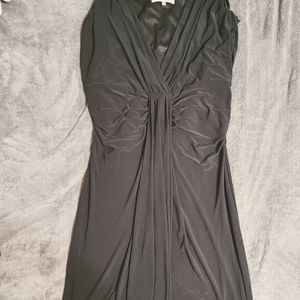 Black Evan-Picone Knee Length Formal Dress Size 16